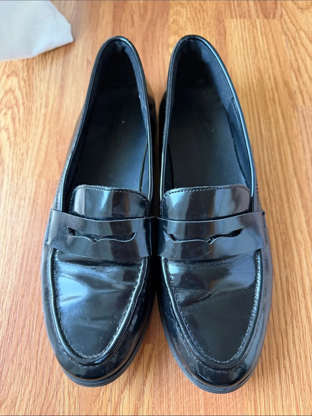Banana Republic Patent Leather Penny Loafers
